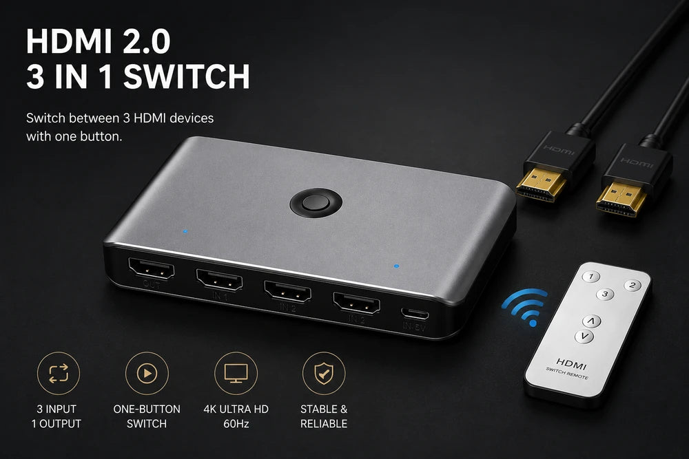 Nexora USB KVM Switch
