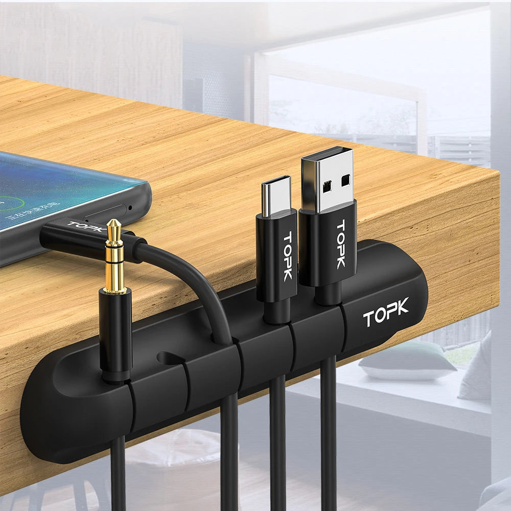 Nexora Silicone Cable Organizer