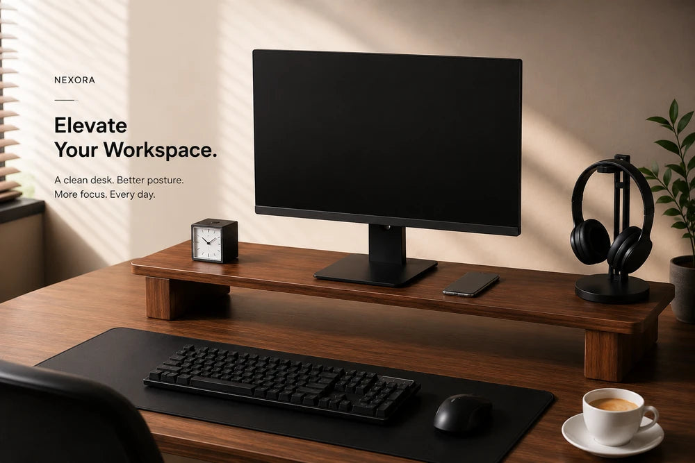 Nexora Desk Shelf