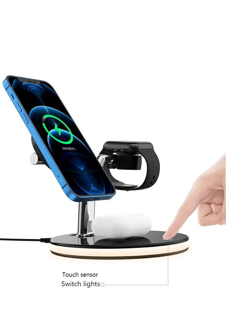 Nexora 3-in-1 Magnetic Wireless Charging Station