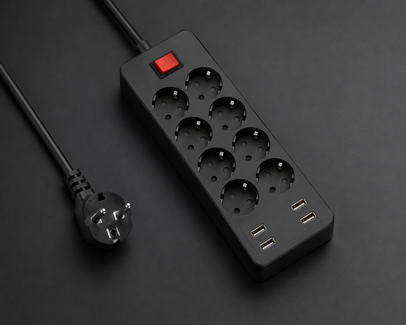 Nexora Multi-function Power Strip Socket