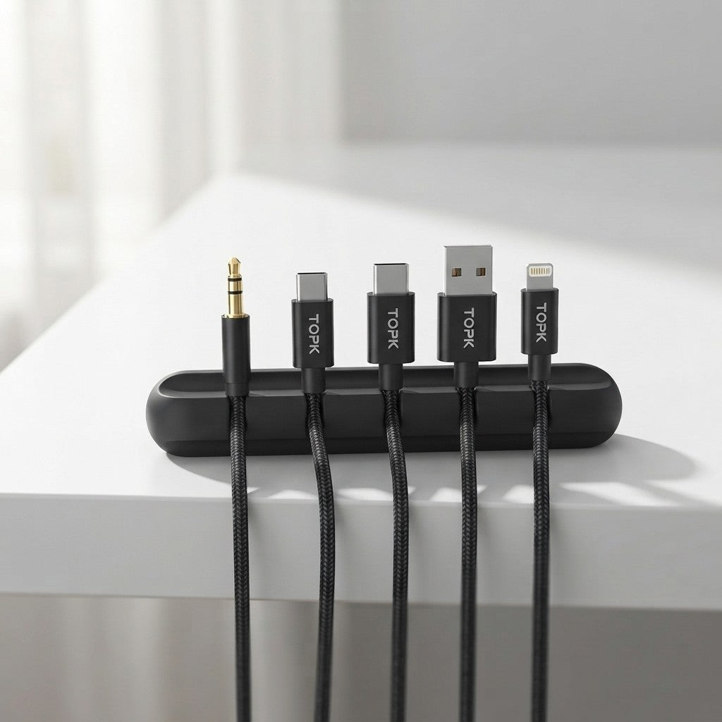 Nexora Silicone Cable Organizer