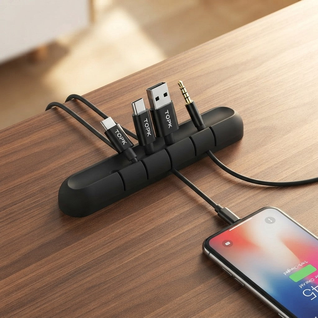 Nexora Silicone Cable Organizer